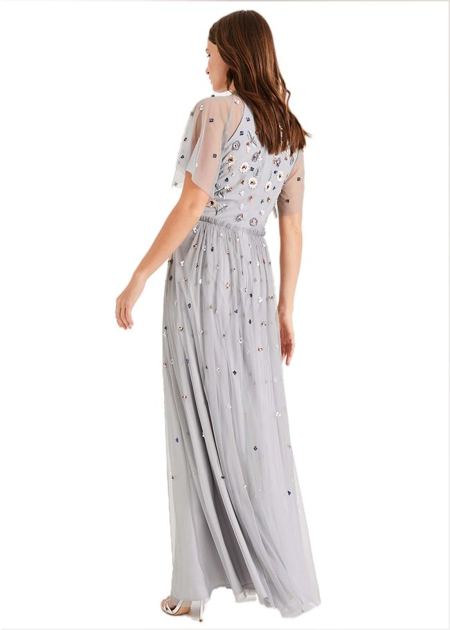  Celestra Embellished Maxi Dress Sky Blue 204666887