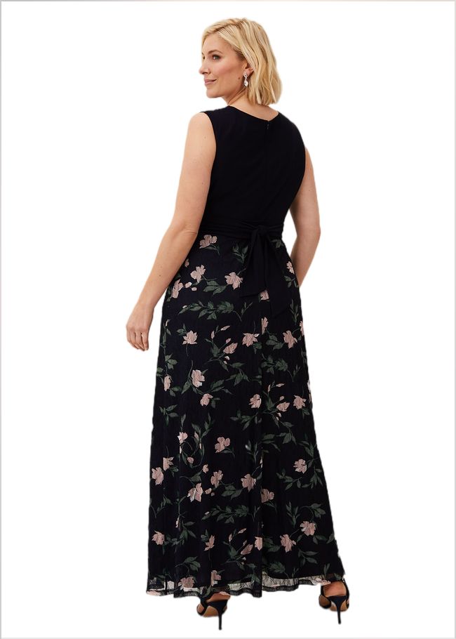  Leigh-Ann Floral Maxi Dress Navy/Multi 209049493