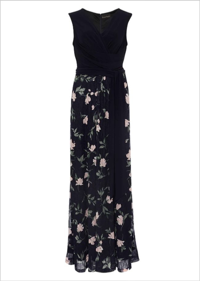  Leigh-Ann Floral Maxi Dress Navy/Multi 209049493