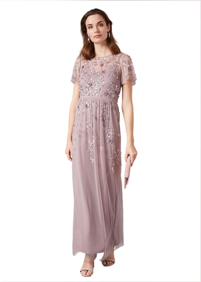  Shirin Embellished Maxi Dress Soft Lilac 209107672