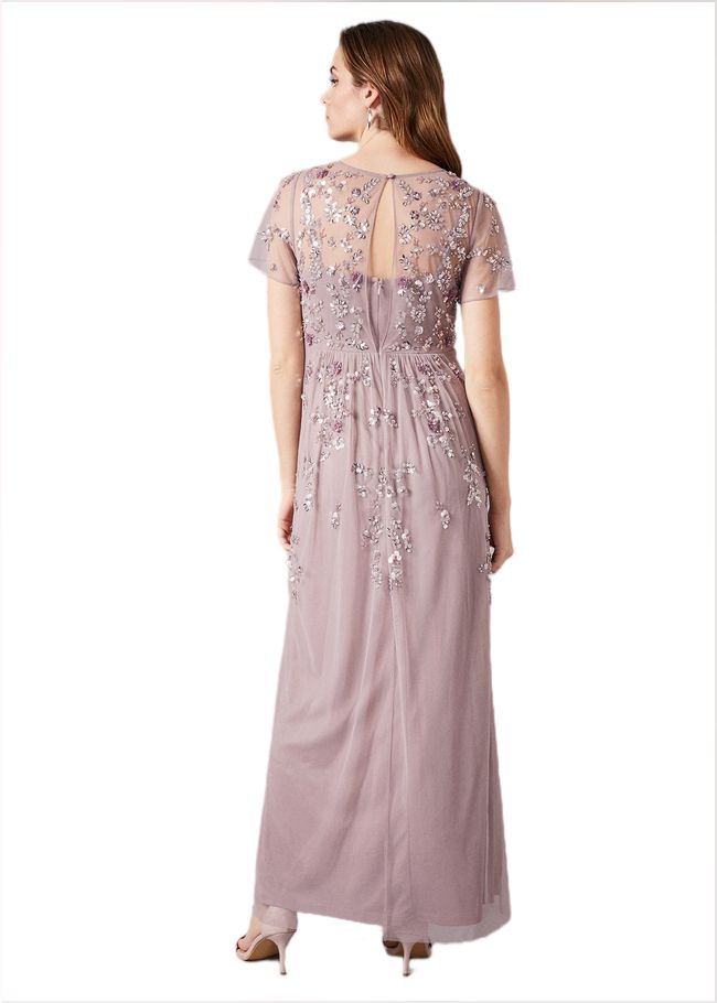  Shirin Embellished Maxi Dress Soft Lilac 209107672