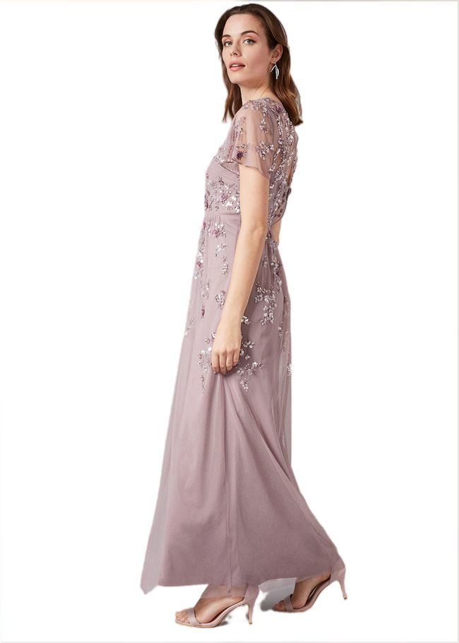  Shirin Embellished Maxi Dress Soft Lilac 209107672