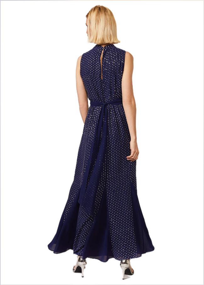  Pippa Embellished Blouson Dress Cobalt 209347751