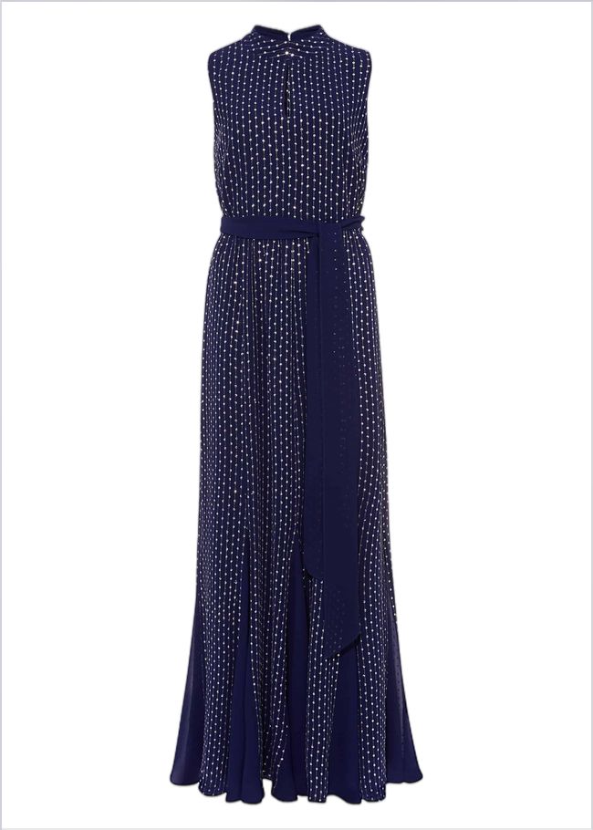  Pippa Embellished Blouson Dress Cobalt 209347751