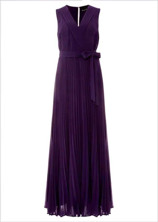  Molly Chiffon Maxi Dress Electric Blue 209684325