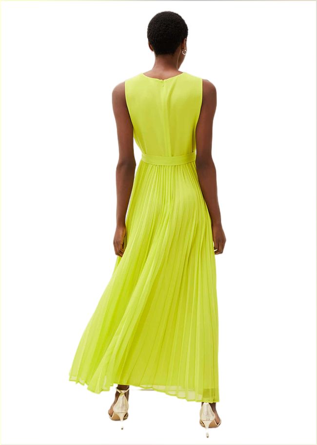  Molly Chiffon Maxi Dress Lime 209684967