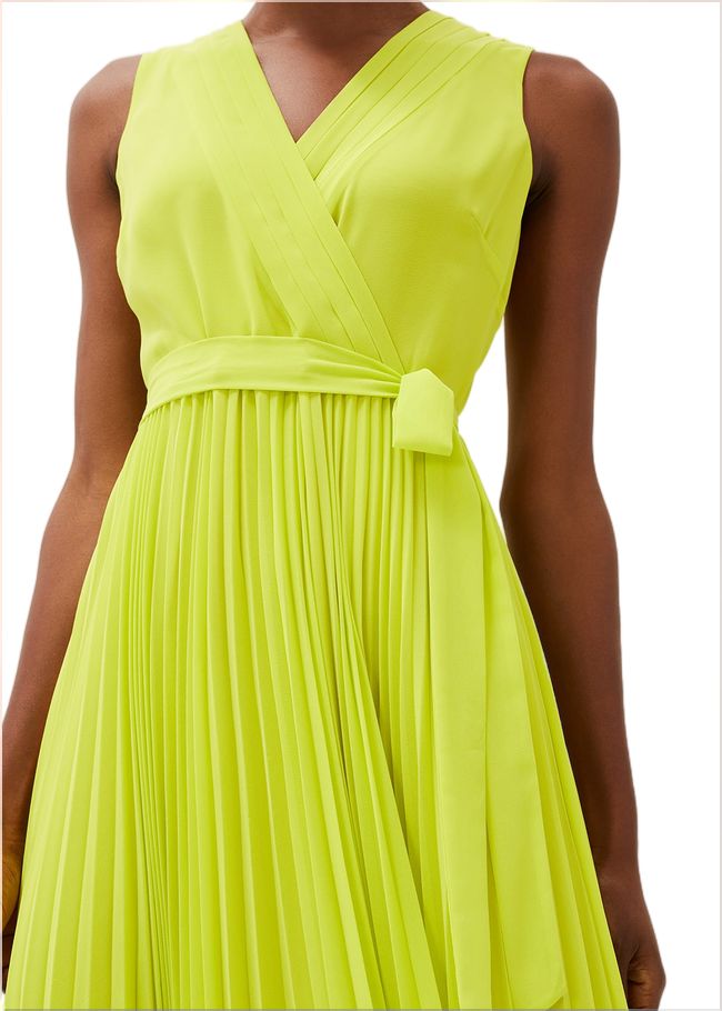  Molly Chiffon Maxi Dress Lime 209684967