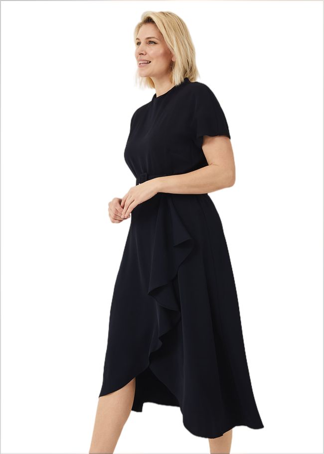  Mylee Belted Dress Navy 209935351