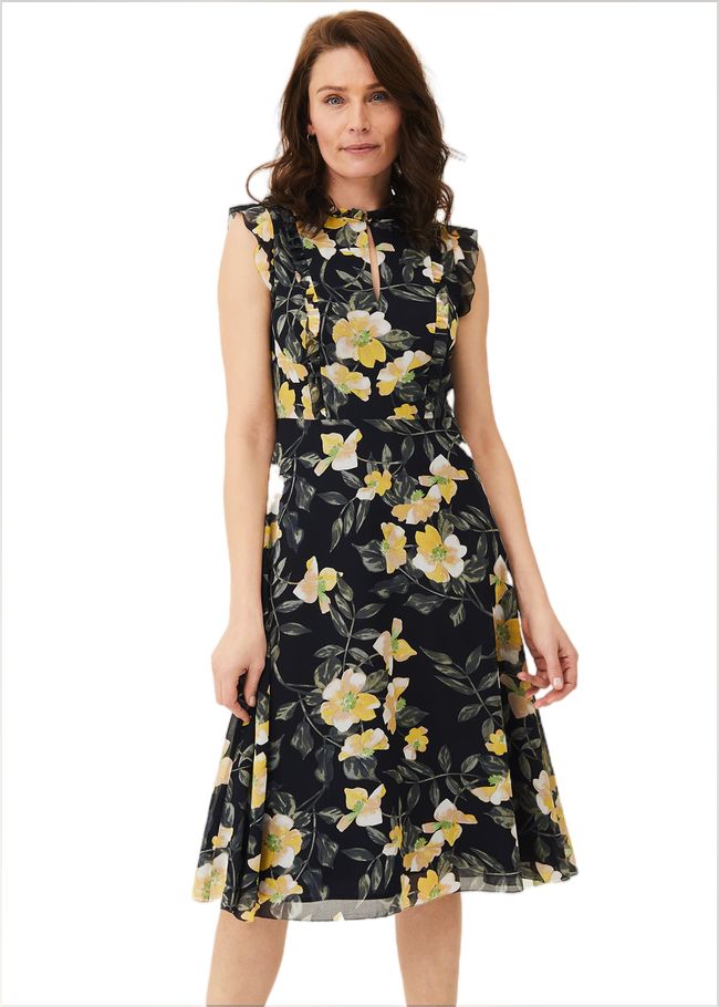  Evie Floral Dress Navy/Multi 220343493