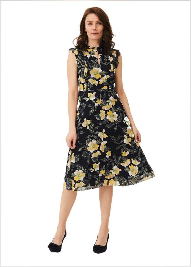  Evie Floral Dress Navy/Multi 220343493