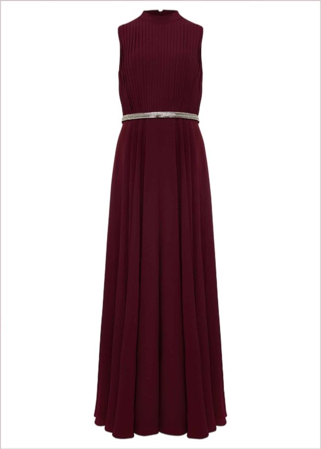  Nicola Maxi Dress Berry 220353720