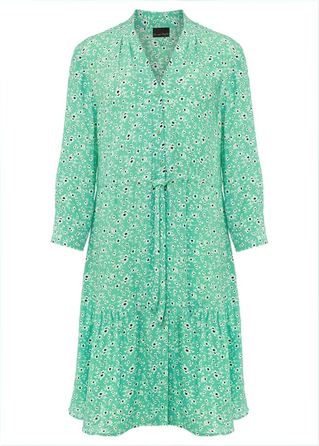  Diana Floral Swing Dress Green 220430693