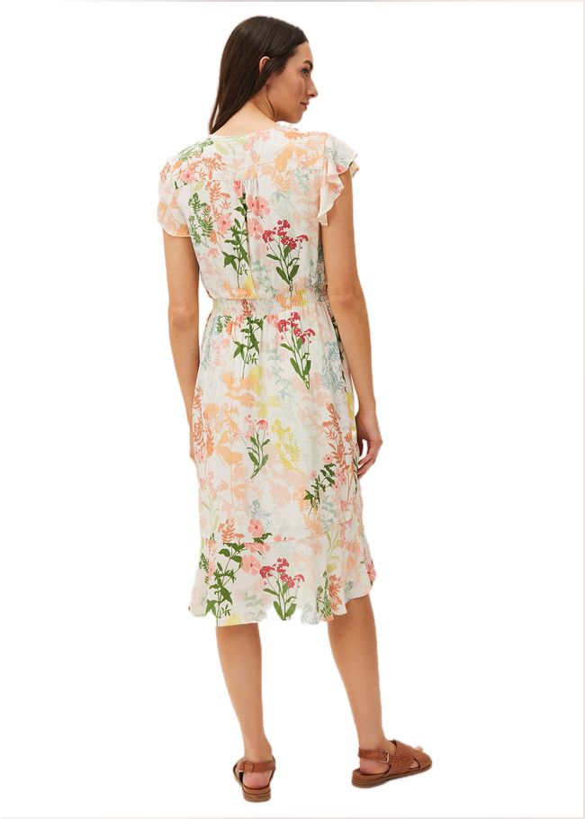  Remee Floral Shirt Dress Pink/Orange 220467939