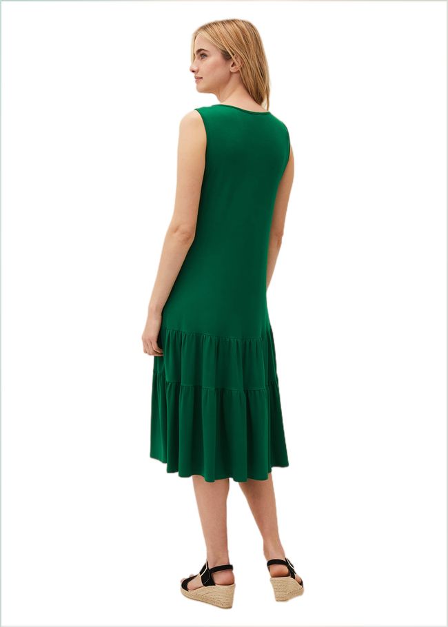  Penny Midi Jersey Dress Green 220491693