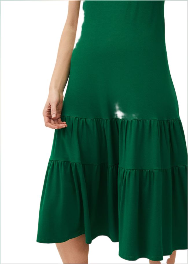  Penny Midi Jersey Dress Green 220491693