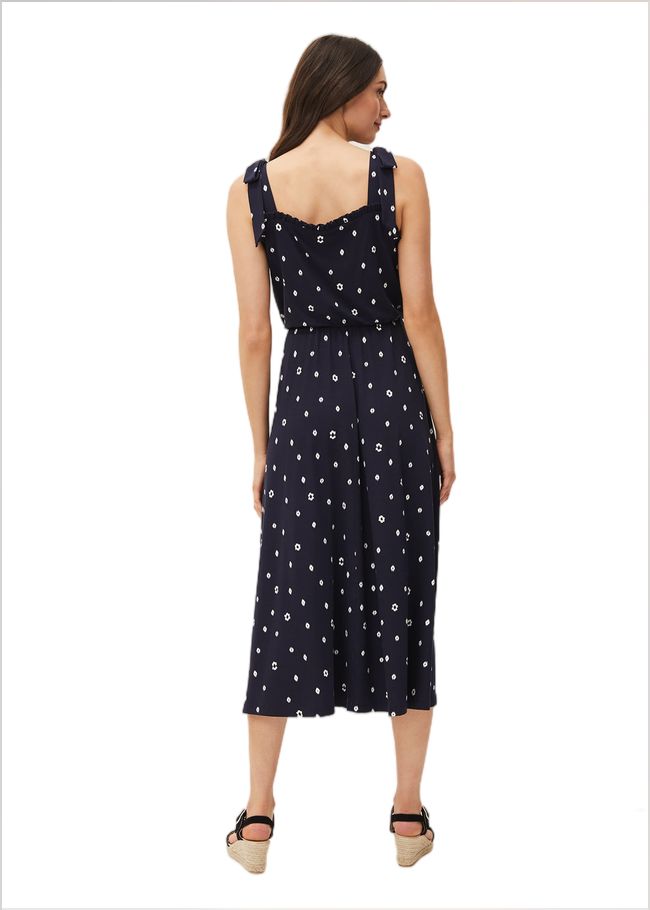  Allanna Floral Midi Dress Navy 220546351