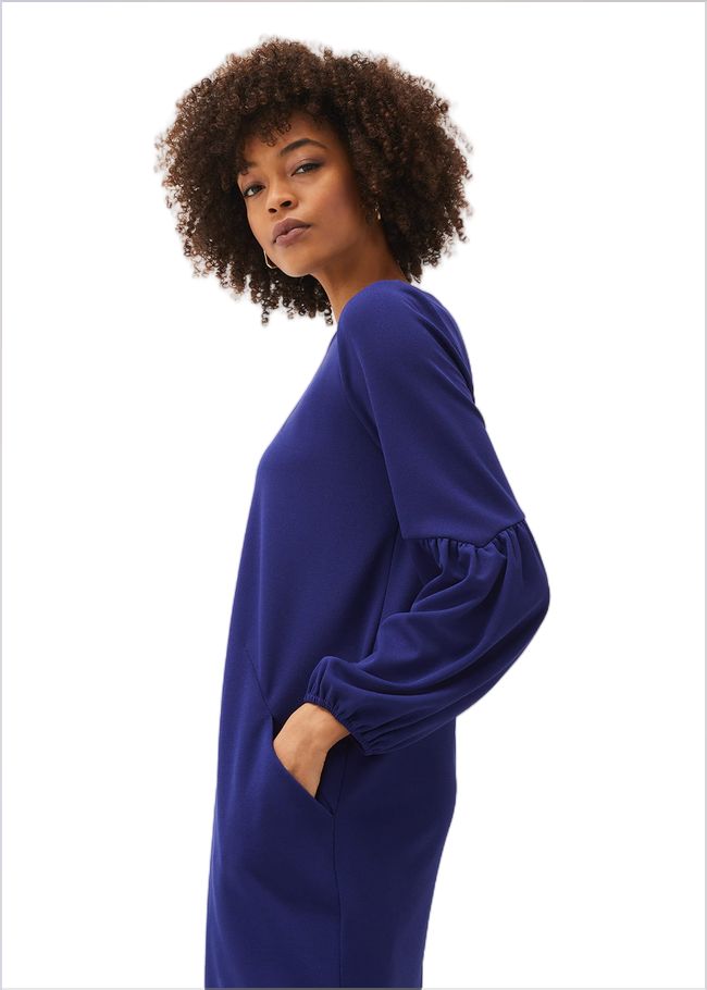  Abbie Jersey Tunic Dress Cobalt 220728751