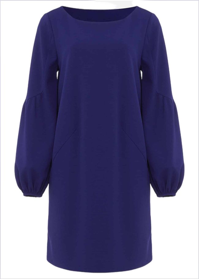  Abbie Jersey Tunic Dress Cobalt 220728751