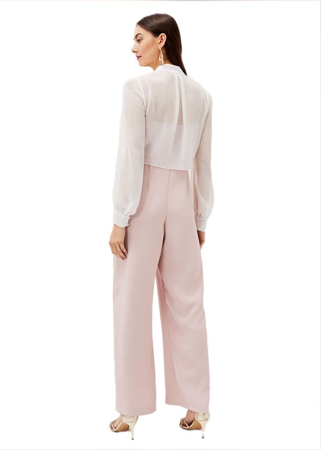  Mindy Wide Leg Jumpsuit Ivory/Antique Rose 220765404