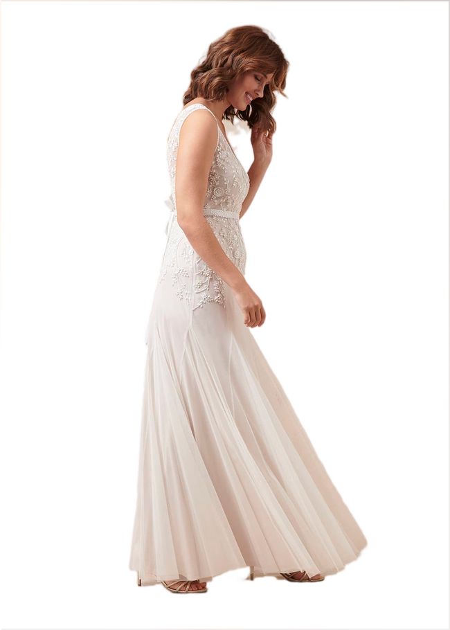  Annalise Beaded Bridal Dress Porcelian 220812749