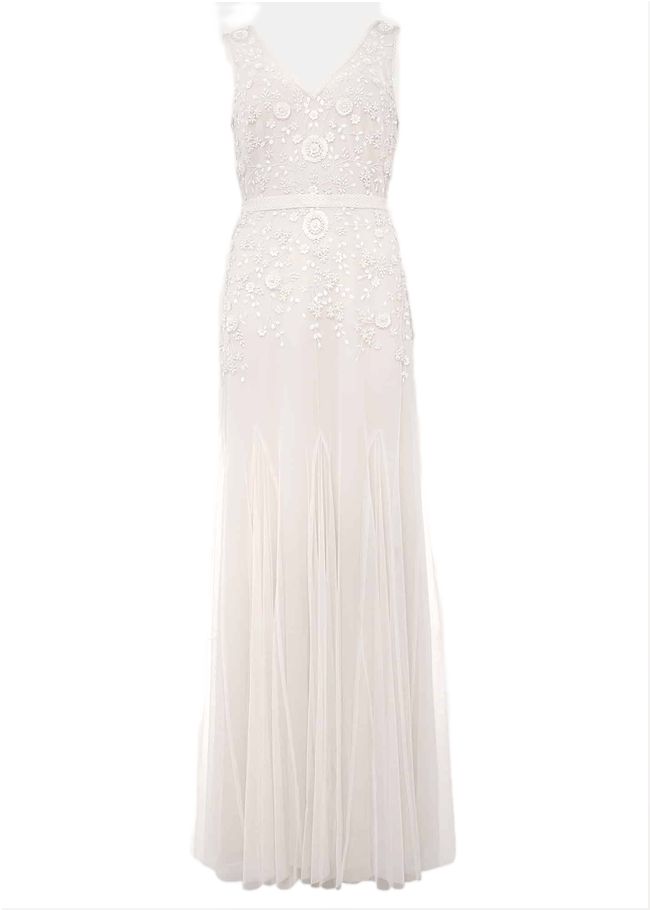  Annalise Beaded Bridal Dress Porcelian 220812749