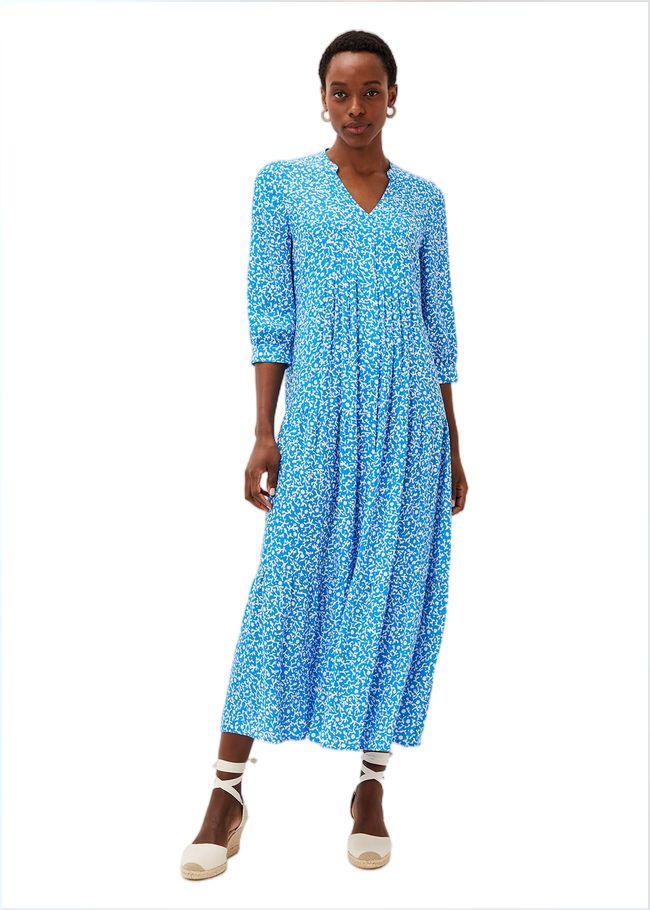  Penele Ditsy Print Maxi Dress Blue/Ivory 220845284