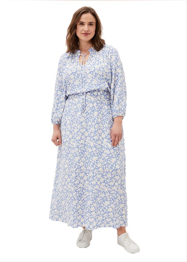  Phillipa Floral Midaxi Dress Powder Blue/Ivory 220850989