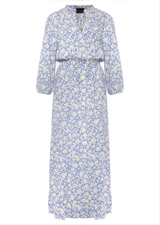  Phillipa Floral Midaxi Dress Powder Blue/Ivory 220850989