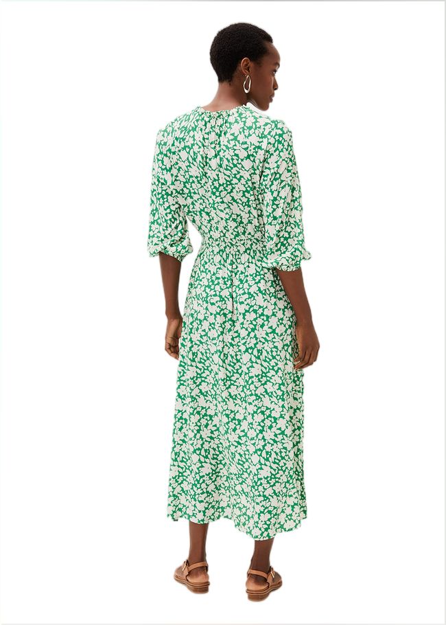  Phillipa Floral Midaxi Dress Green/Ivory 220853496