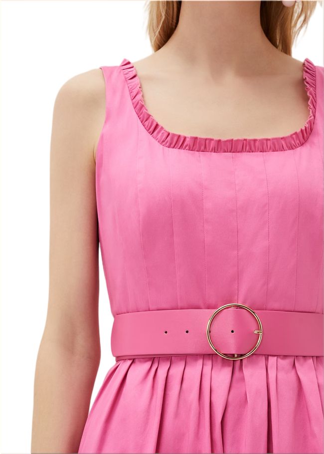  Tanya Belted Midaxi Dress Candy Pink 220859014