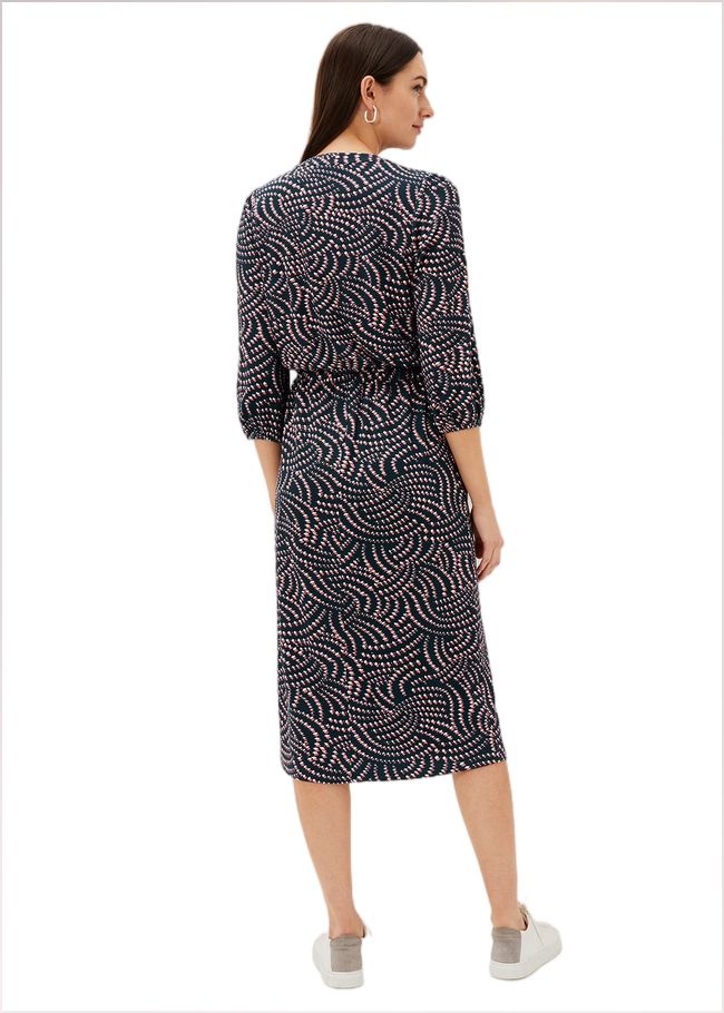  Grace Geo Tile Print Dress Multi-Coloured 220866000