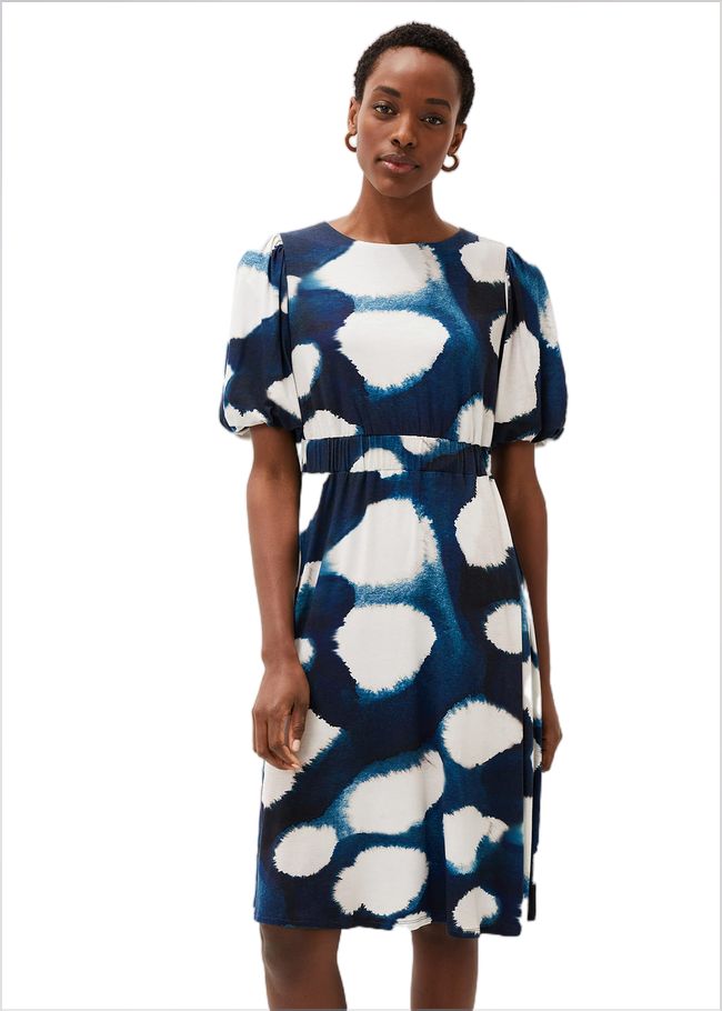  Kaitlyn Abstract Spot Print Dress Multi-Coloured 220867000