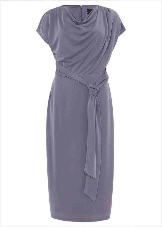  Kadence Cupro Tie Waist Dress Smoke 220877158