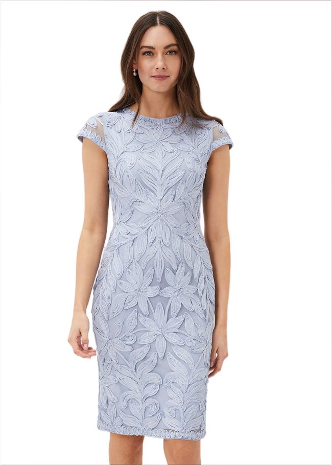  Isobel Tapework Dress Sky Blue 220896887