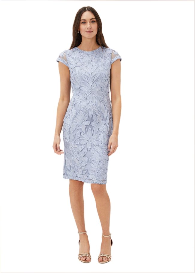  Isobel Tapework Dress Sky Blue 220896887