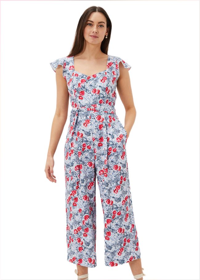  Abbiana Tulip Jumpsuit Multi-Coloured 220915000