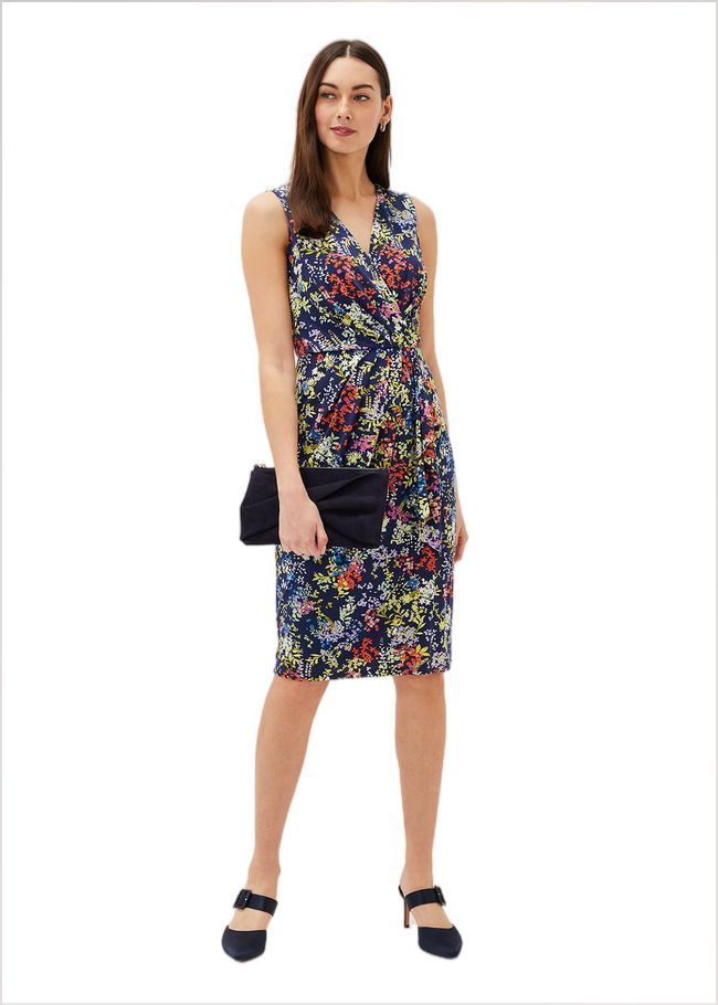  Fenella Floral Jersey Dress French Navy / Multi 220941713