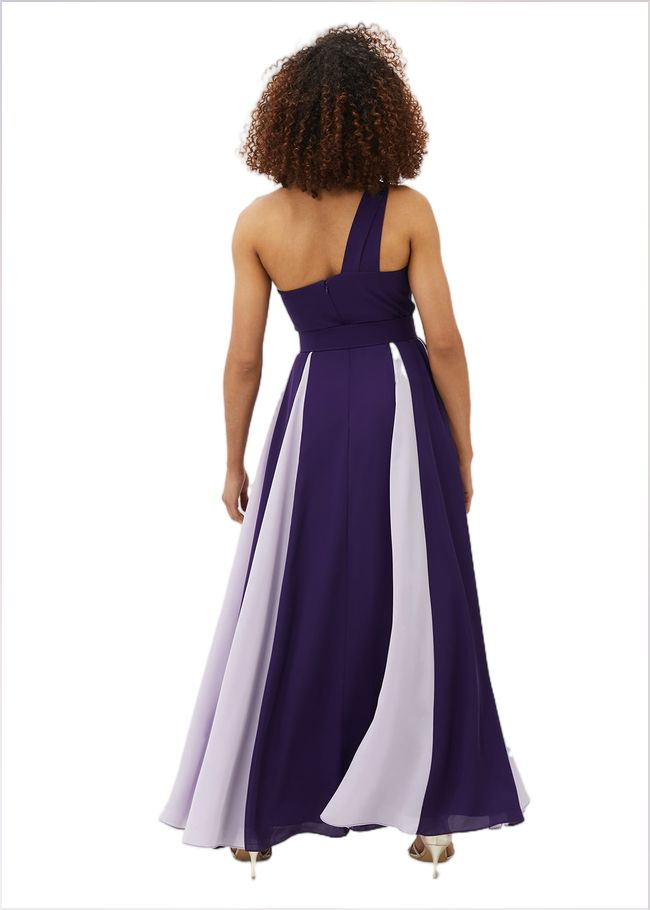  Rosalee One Shoulder Maxi Violet/Lilac 220955865