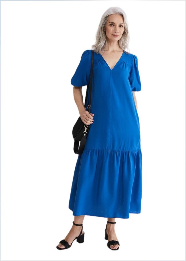  Ive Midi Dress Cobalt 220995751