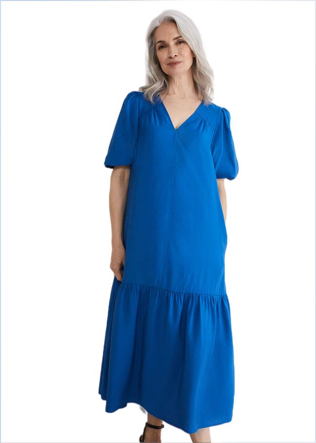  Ive Midi Dress Cobalt 220995751