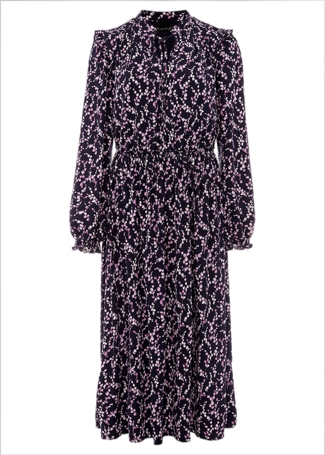  Shay Floral Midi Dress Purple/Pink 220999747