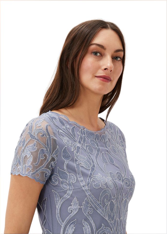  Bea Embroidered Dress Arctic Blue 221004423