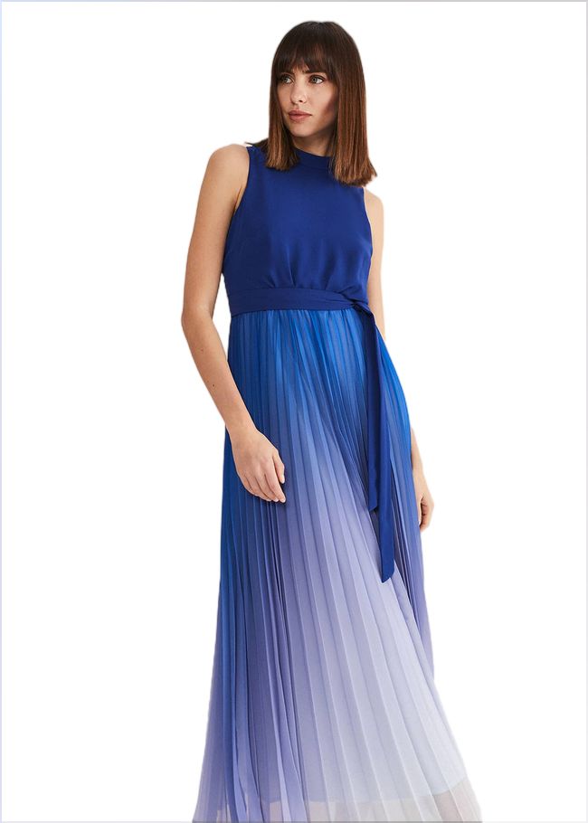  Piper Ombre Maxi Dress Blues 221022715