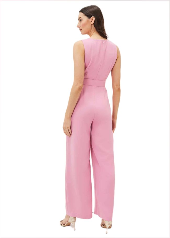  Lissia Pink Wide Leg Jumpsuit Candy Pink 221031014