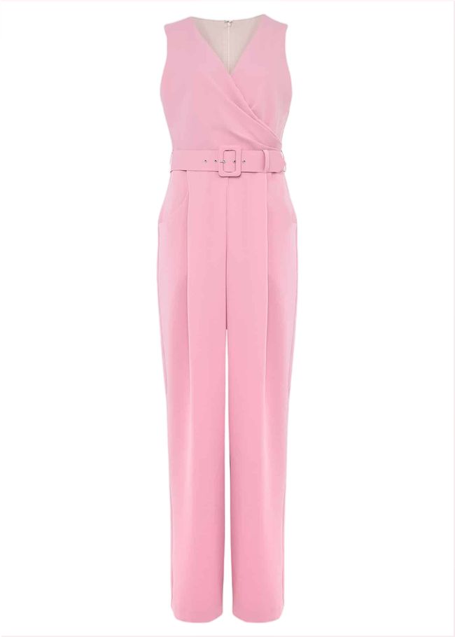  Lissia Pink Wide Leg Jumpsuit Candy Pink 221031014