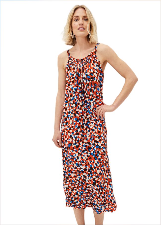  Kamila Floral Midi Dress Multi-Coloured 221067000