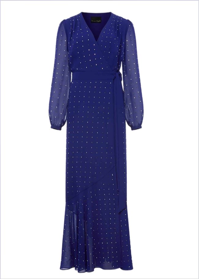  Maeva Embellished Maxi Dress Purple 221068600