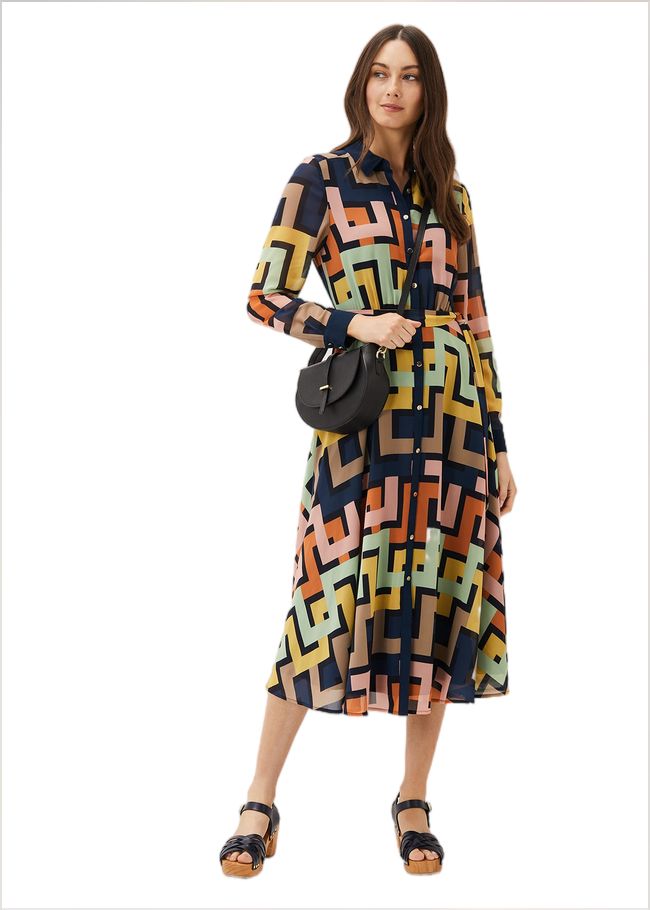  Milano Shirt Dress Multi-Coloured 221074000