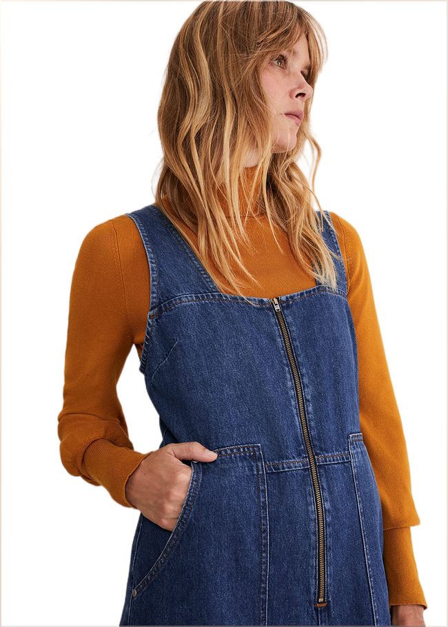  Guinevere Denim Dungarees Blue 221075408