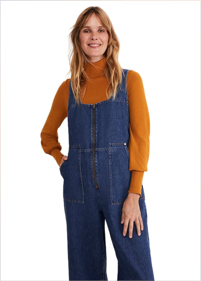  Guinevere Denim Dungarees Blue 221075408